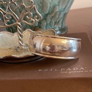 Solid Sterling Silver Cuff Bracelet